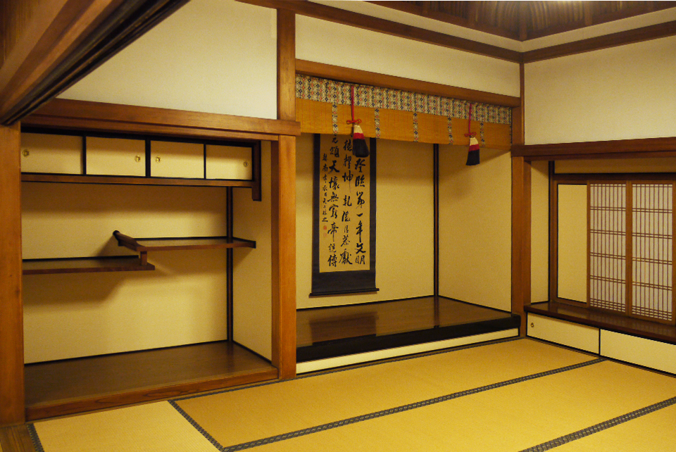 壁面和紙貼り/襖/軸装制作事例・平安神宮